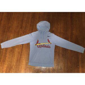 Blue Nike St. Louis Cardinals Graphic Pullover Hoodie Size Small
